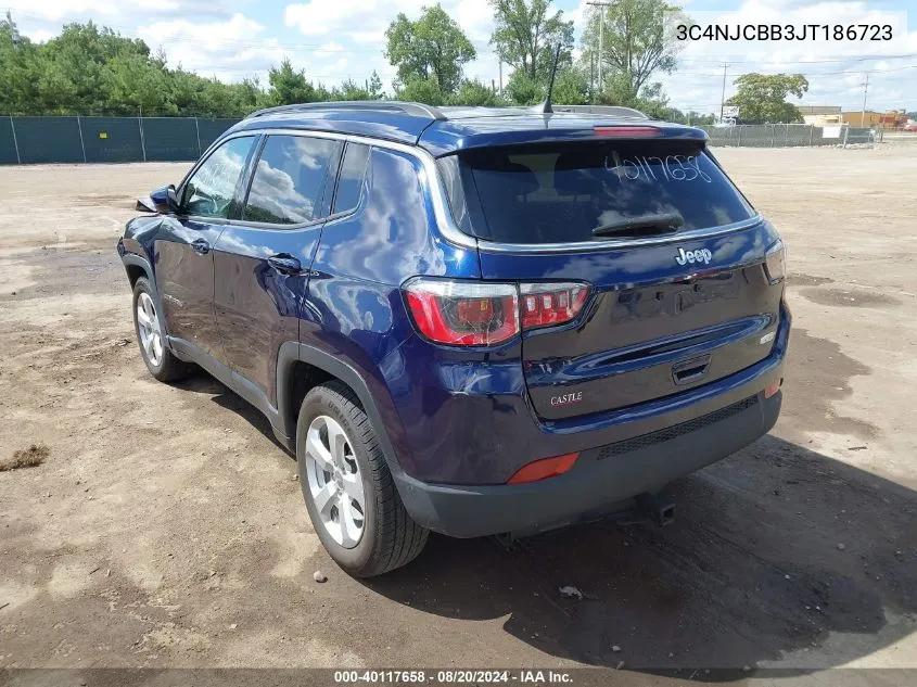 3C4NJCBB3JT186723 2018 Jeep Compass Latitude Fwd