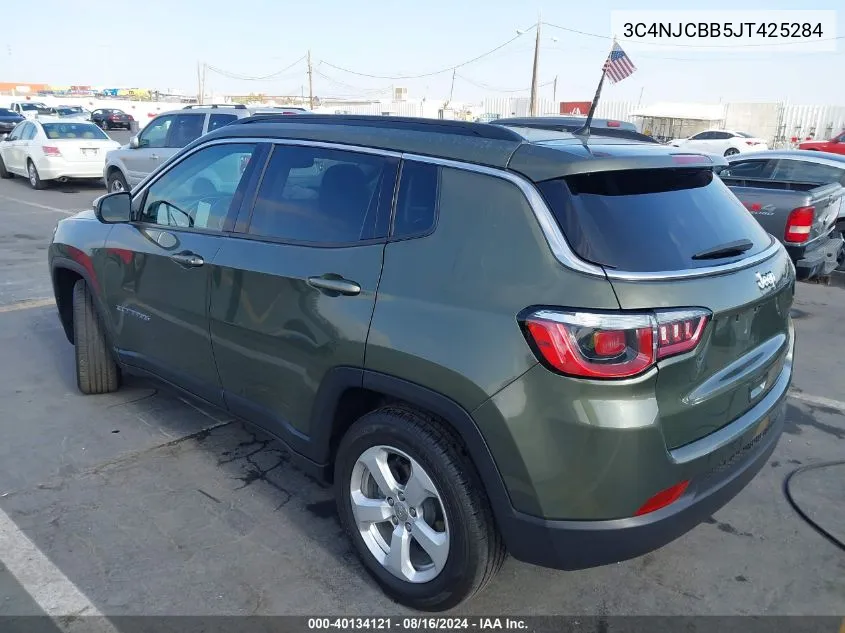 3C4NJCBB5JT425284 2018 Jeep Compass Latitude Fwd