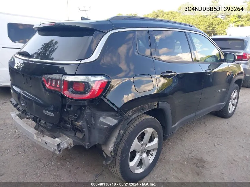 2018 Jeep Compass Latitude 4X4 VIN: 3C4NJDBB5JT393264 Lot: 40136719