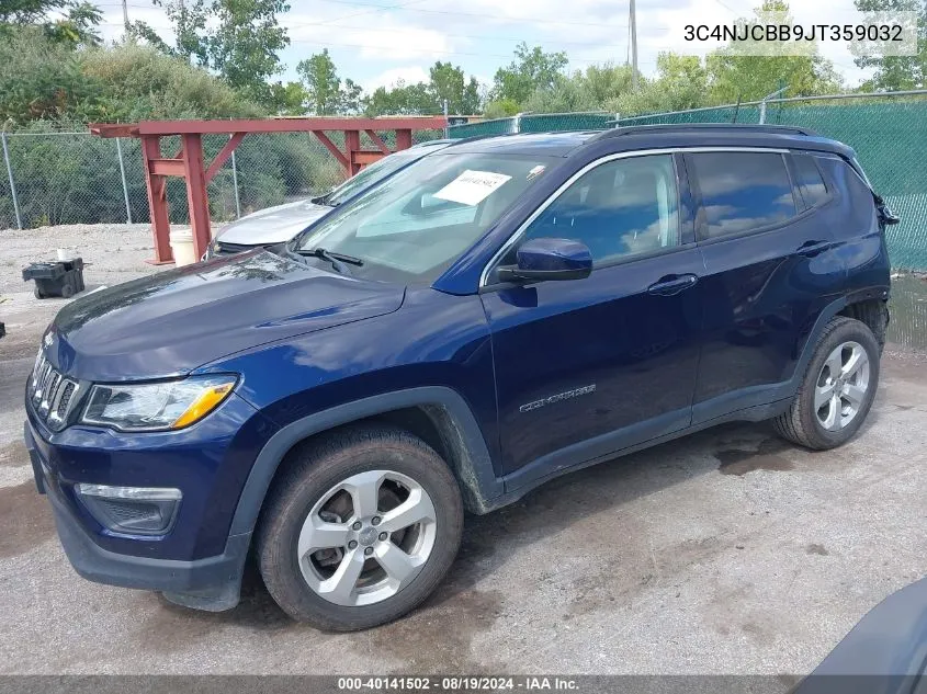 3C4NJCBB9JT359032 2018 Jeep Compass Latitude Fwd