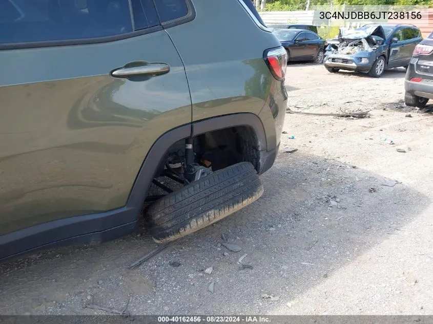 3C4NJDBB6JT238156 2018 Jeep Compass Latitude 4X4