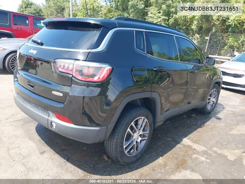 3C4NJDBB3JT231651 2018 Jeep Compass Latitude 4X4