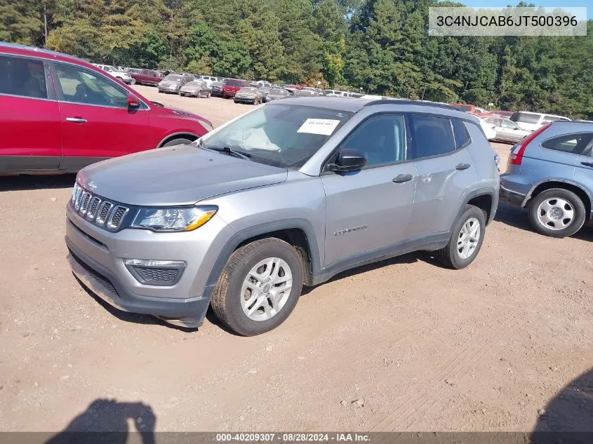 3C4NJCAB6JT500396 2018 Jeep Compass Sport Fwd