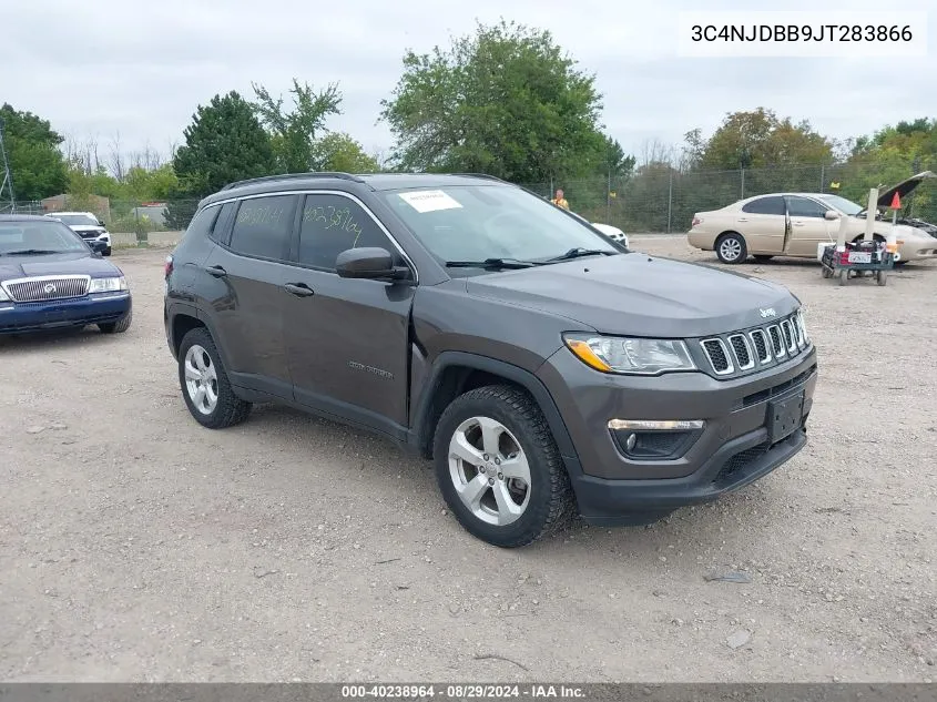 2018 Jeep Compass Latitude 4X4 VIN: 3C4NJDBB9JT283866 Lot: 40238964