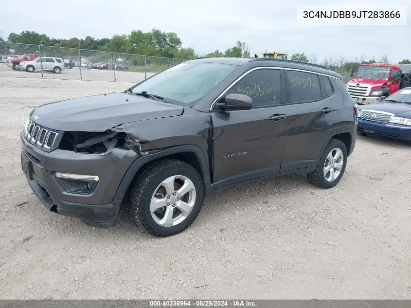 2018 Jeep Compass Latitude 4X4 VIN: 3C4NJDBB9JT283866 Lot: 40238964