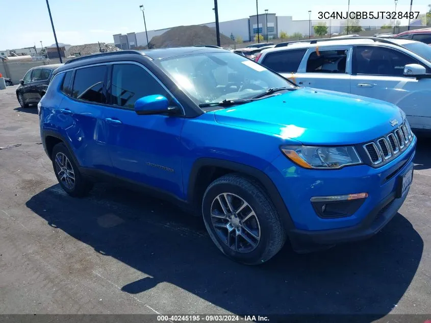 3C4NJCBB5JT328487 2018 Jeep Compass Latitude Fwd