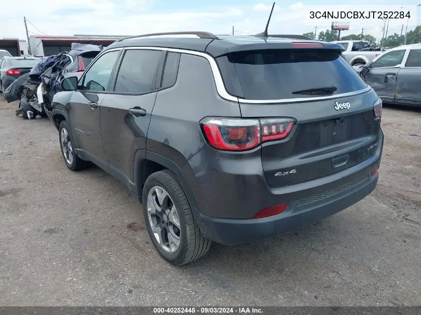 3C4NJDCBXJT252284 2018 Jeep Compass Limited 4X4