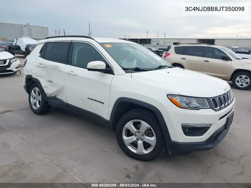 3C4NJDBB8JT350098 2018 Jeep Compass Latitude 4X4