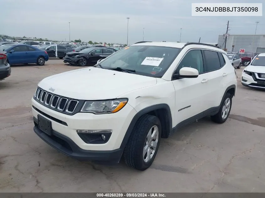 3C4NJDBB8JT350098 2018 Jeep Compass Latitude 4X4