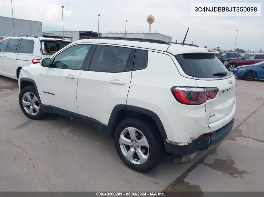 3C4NJDBB8JT350098 2018 Jeep Compass Latitude 4X4