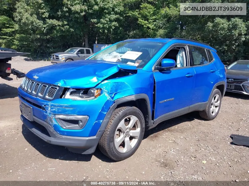 2018 Jeep Compass Latitude 4X4 VIN: 3C4NJDBB2JT393609 Lot: 40275738