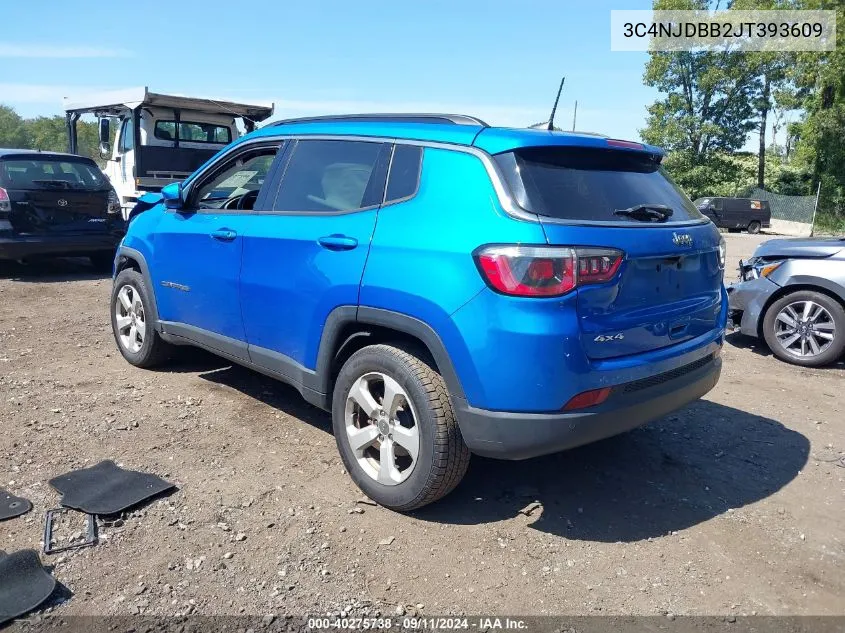 3C4NJDBB2JT393609 2018 Jeep Compass Latitude 4X4