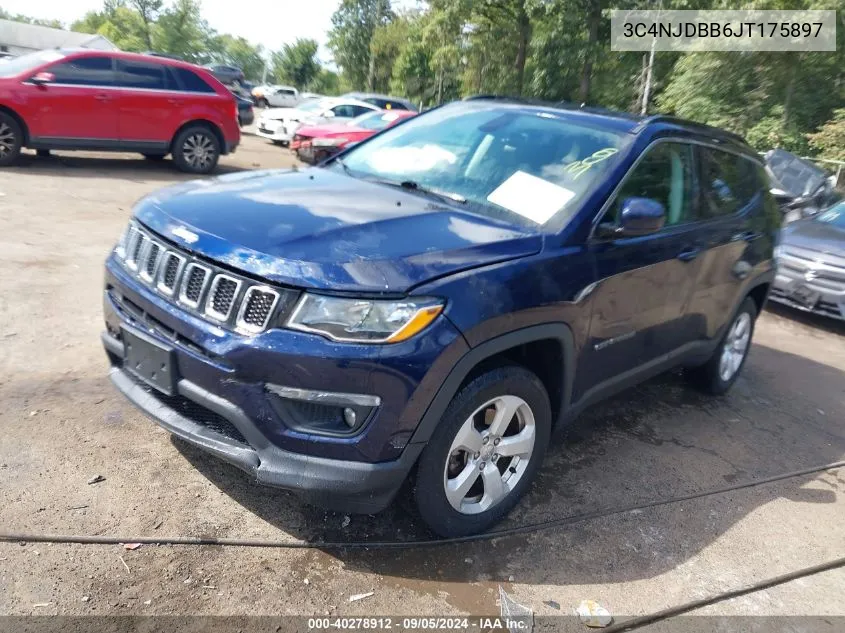 2018 Jeep Compass Latitude 4X4 VIN: 3C4NJDBB6JT175897 Lot: 40278912