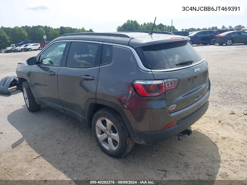 3C4NJCBB6JT469391 2018 Jeep Compass Latitude Fwd