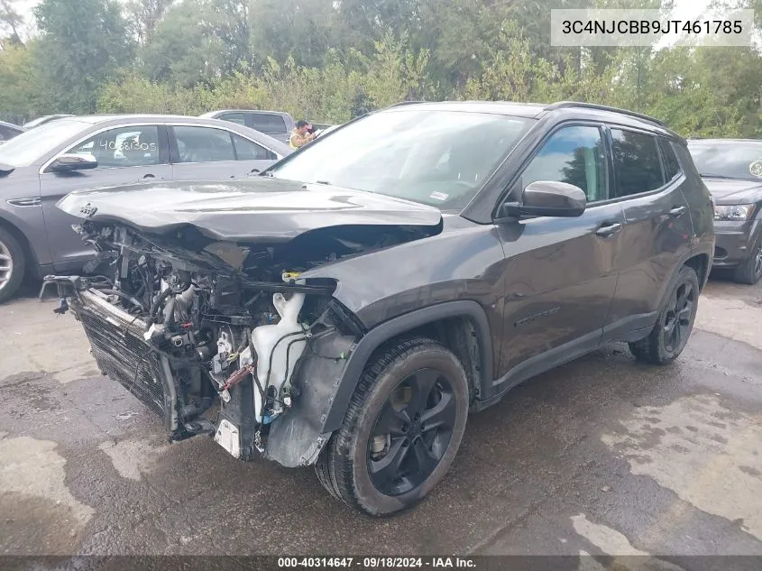 2018 Jeep Compass Altitude Fwd VIN: 3C4NJCBB9JT461785 Lot: 40314647