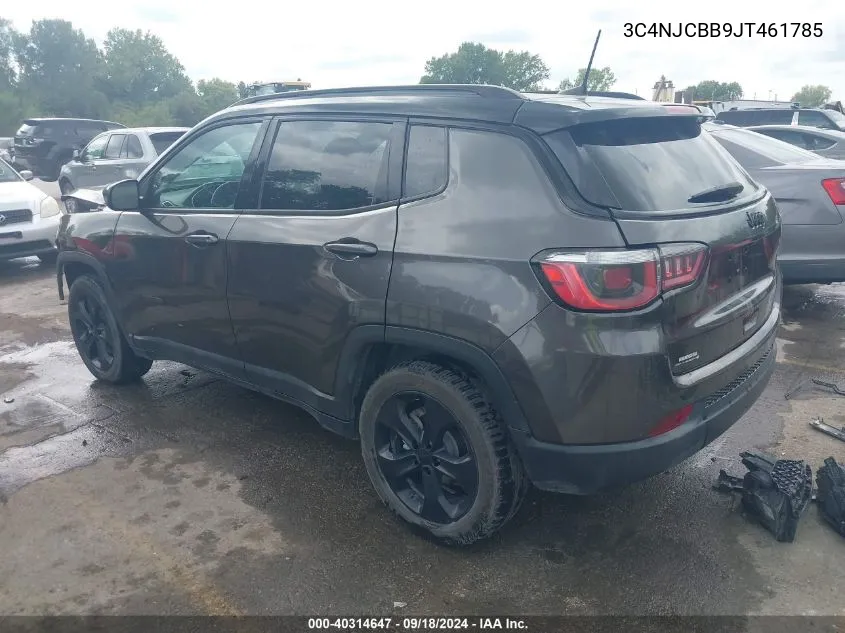 2018 Jeep Compass Altitude Fwd VIN: 3C4NJCBB9JT461785 Lot: 40314647