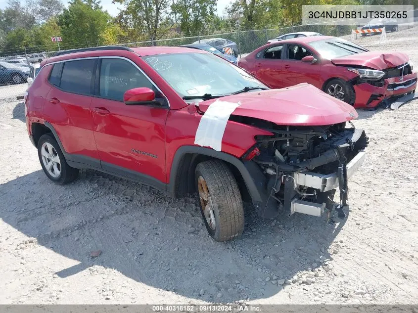 3C4NJDBB1JT350265 2018 Jeep Compass Latitude 4X4