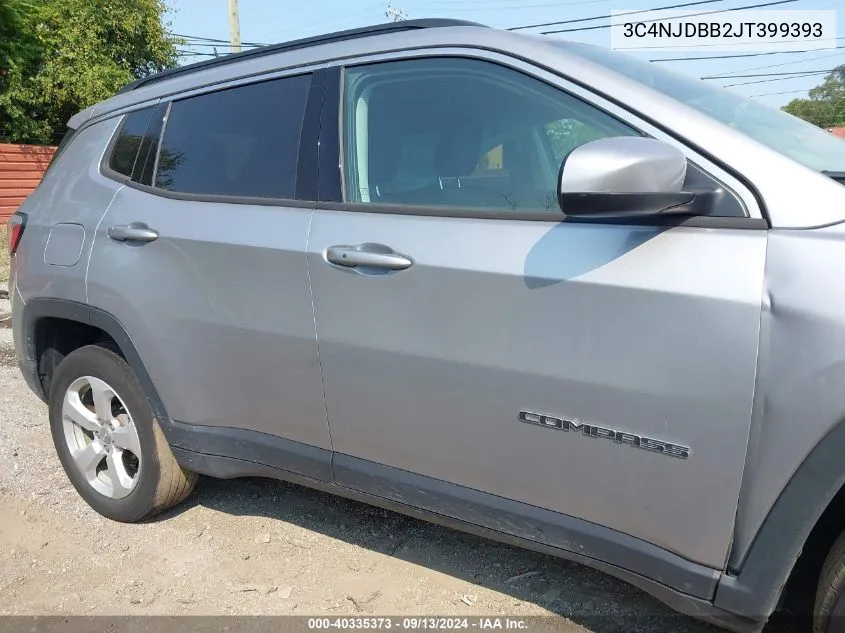 2018 Jeep Compass Latitude VIN: 3C4NJDBB2JT399393 Lot: 40335373