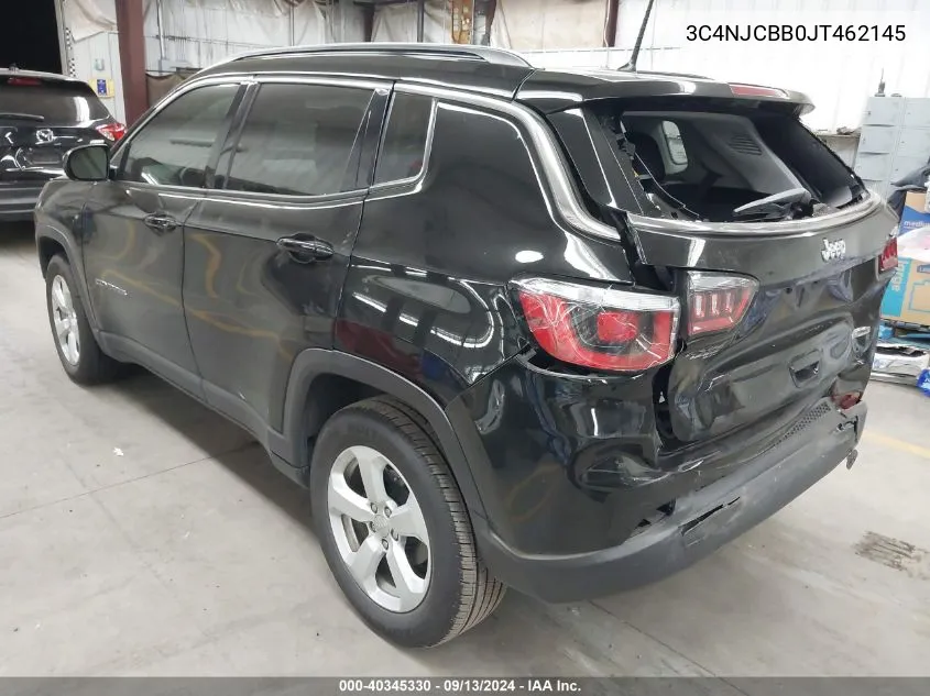 2018 Jeep Compass Latitude Fwd VIN: 3C4NJCBB0JT462145 Lot: 40345330