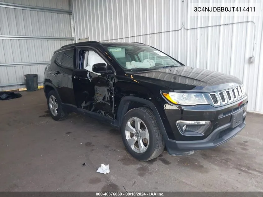 3C4NJDBB0JT414411 2018 Jeep Compass Latitude 4X4