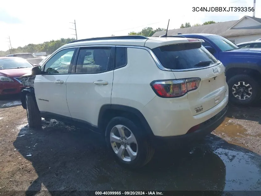 3C4NJDBBXJT393356 2018 Jeep Compass Latitude 4X4