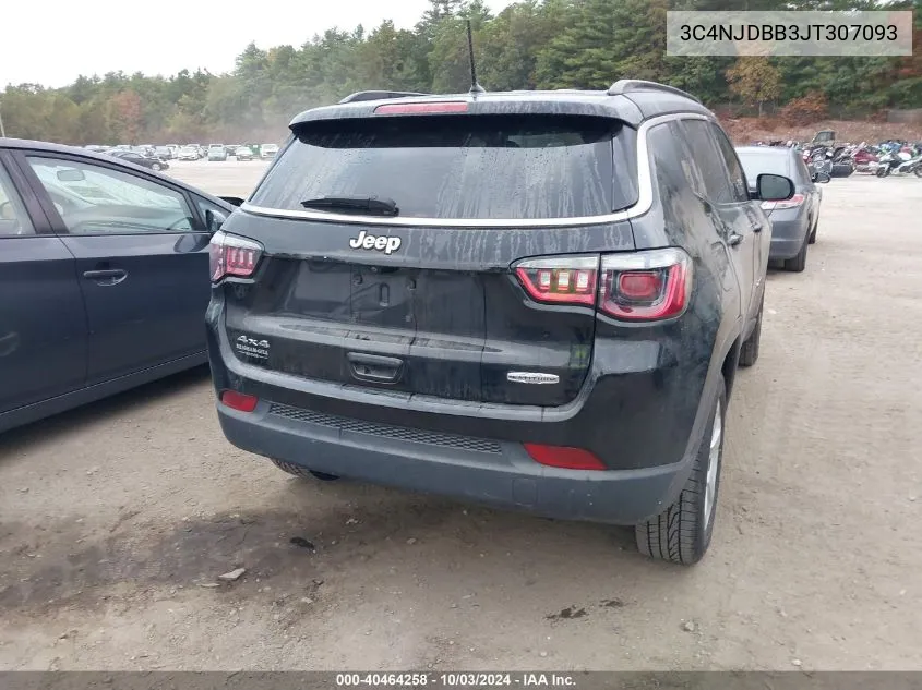 2018 Jeep Compass Latitude 4X4 VIN: 3C4NJDBB3JT307093 Lot: 40464258