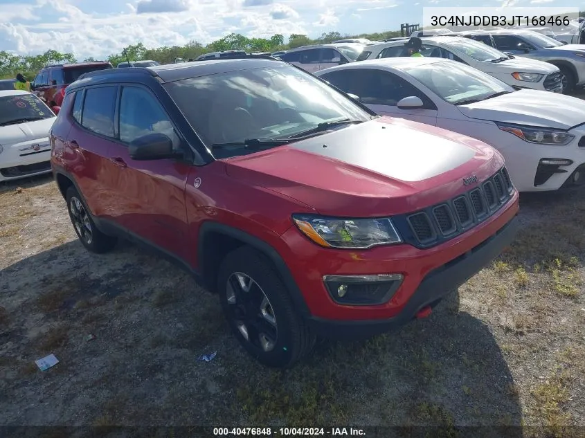 2018 Jeep Compass Trailhawk 4X4 VIN: 3C4NJDDB3JT168466 Lot: 40476848