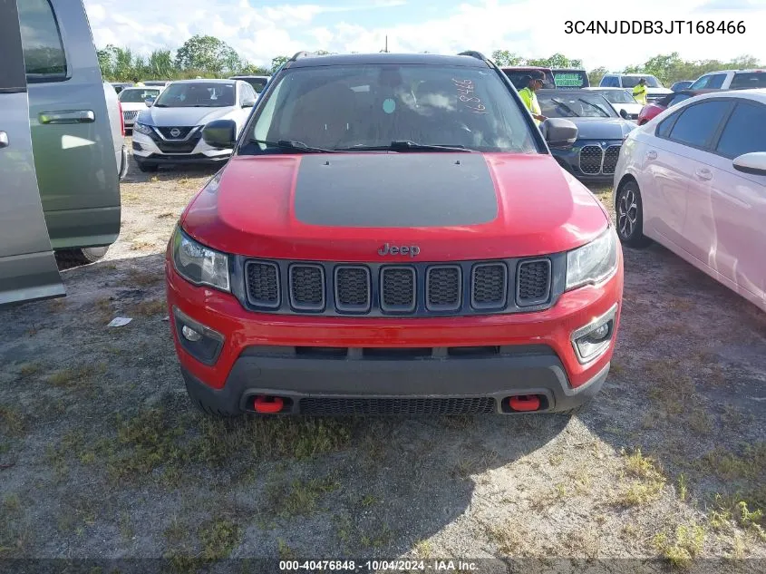 2018 Jeep Compass Trailhawk 4X4 VIN: 3C4NJDDB3JT168466 Lot: 40476848