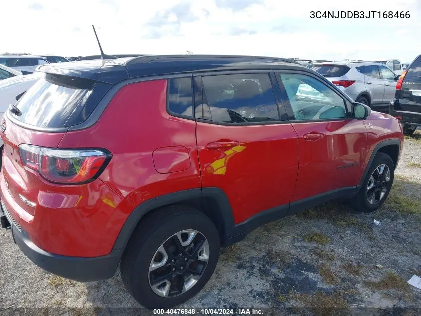 2018 Jeep Compass Trailhawk 4X4 VIN: 3C4NJDDB3JT168466 Lot: 40476848