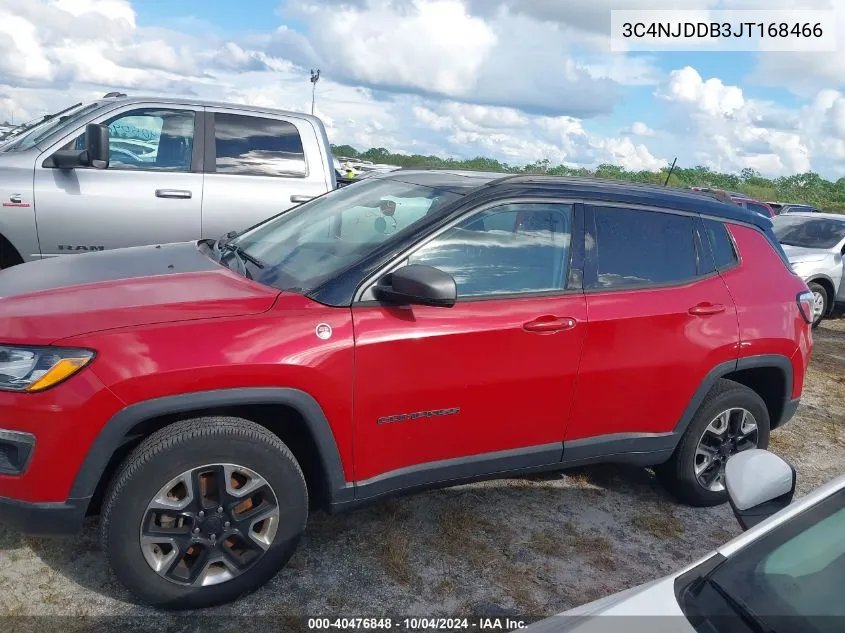 2018 Jeep Compass Trailhawk 4X4 VIN: 3C4NJDDB3JT168466 Lot: 40476848