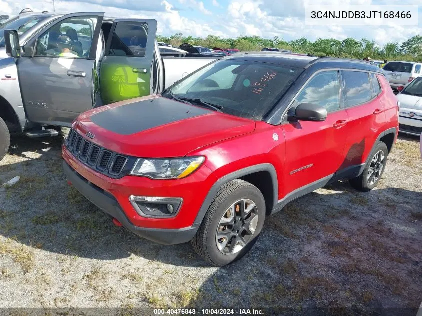 2018 Jeep Compass Trailhawk 4X4 VIN: 3C4NJDDB3JT168466 Lot: 40476848