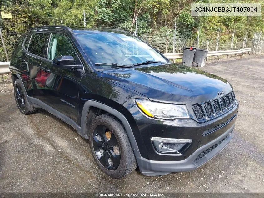 3C4NJCBB3JT407804 2018 Jeep Compass Altitude Fwd