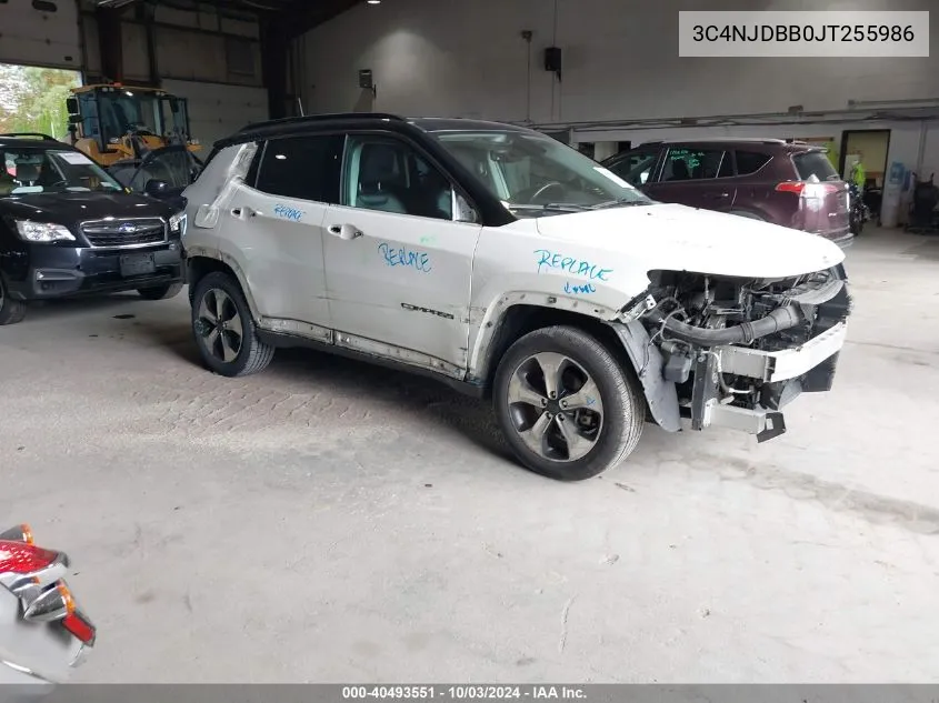 3C4NJDBB0JT255986 2018 Jeep Compass Latitude 4X4