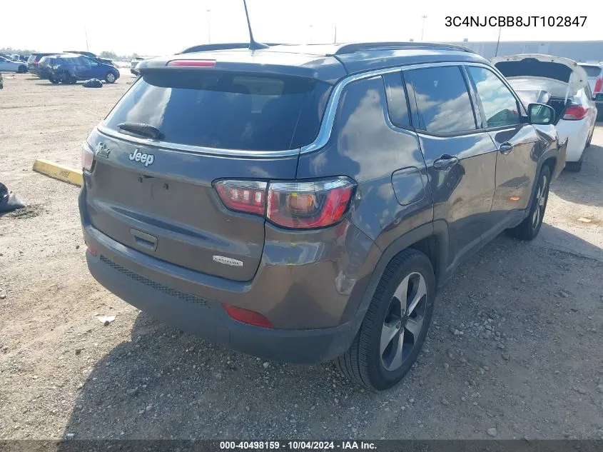 3C4NJCBB8JT102847 2018 Jeep Compass Latitude Fwd