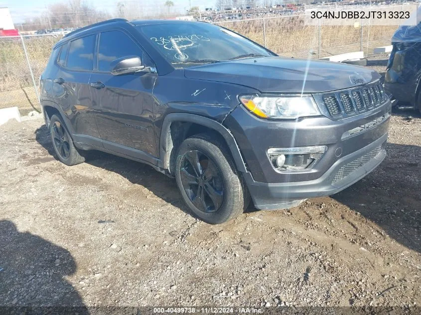 2018 Jeep Compass Altitude 4X4 VIN: 3C4NJDBB2JT313323 Lot: 40499738