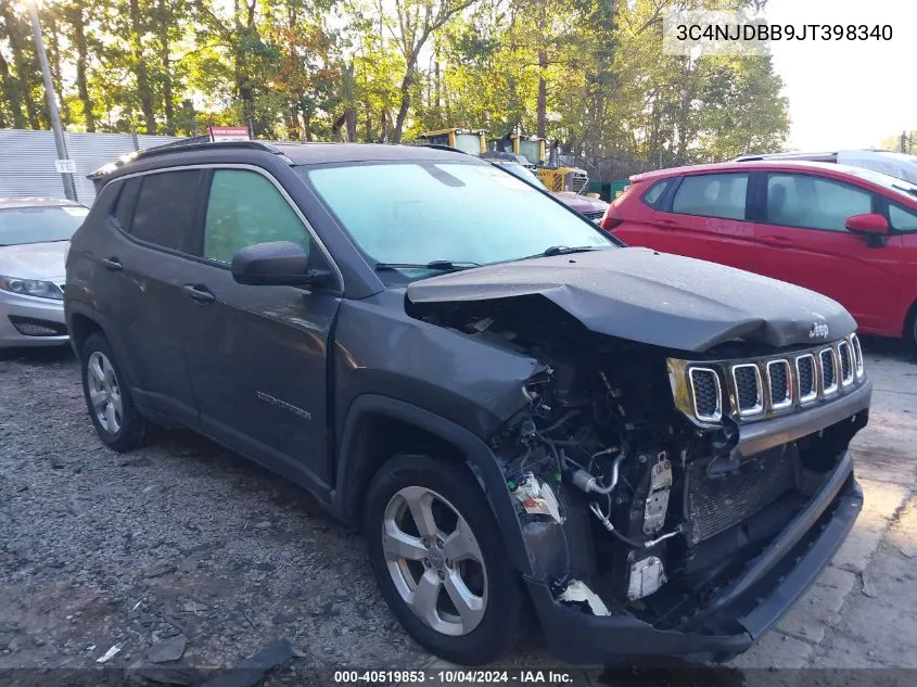 3C4NJDBB9JT398340 2018 Jeep Compass Latitude 4X4