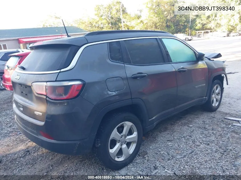 2018 Jeep Compass Latitude 4X4 VIN: 3C4NJDBB9JT398340 Lot: 40519853