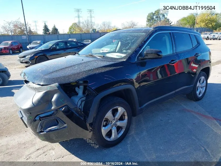 2018 Jeep Compass Latitude 4X4 VIN: 3C4NJDBB4JT199504 Lot: 40614864