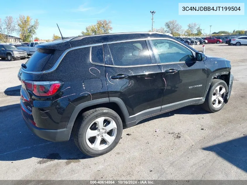 2018 Jeep Compass Latitude 4X4 VIN: 3C4NJDBB4JT199504 Lot: 40614864