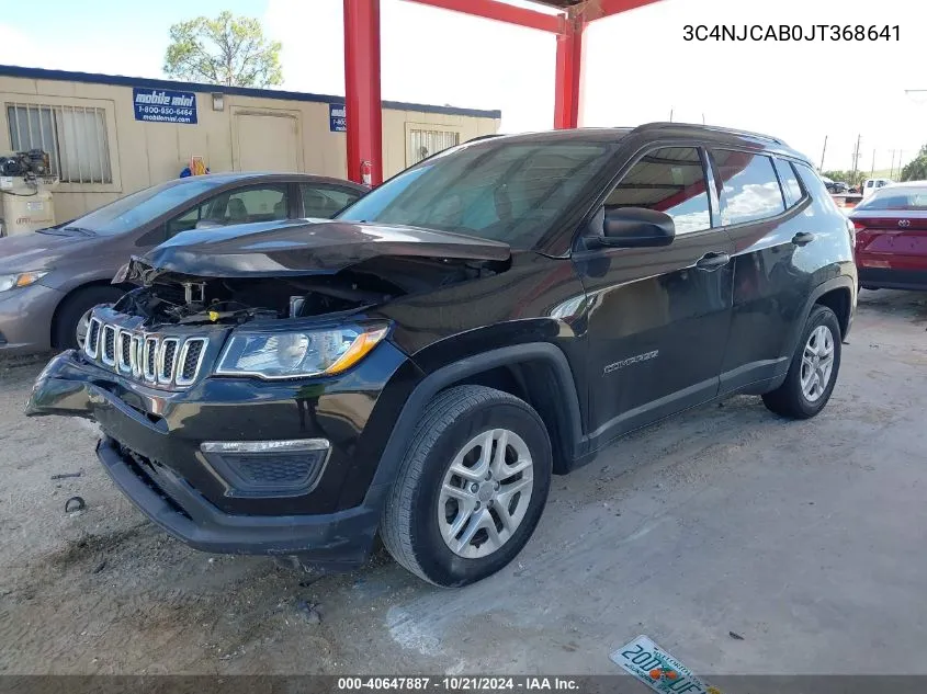 3C4NJCAB0JT368641 2018 Jeep Compass Sport