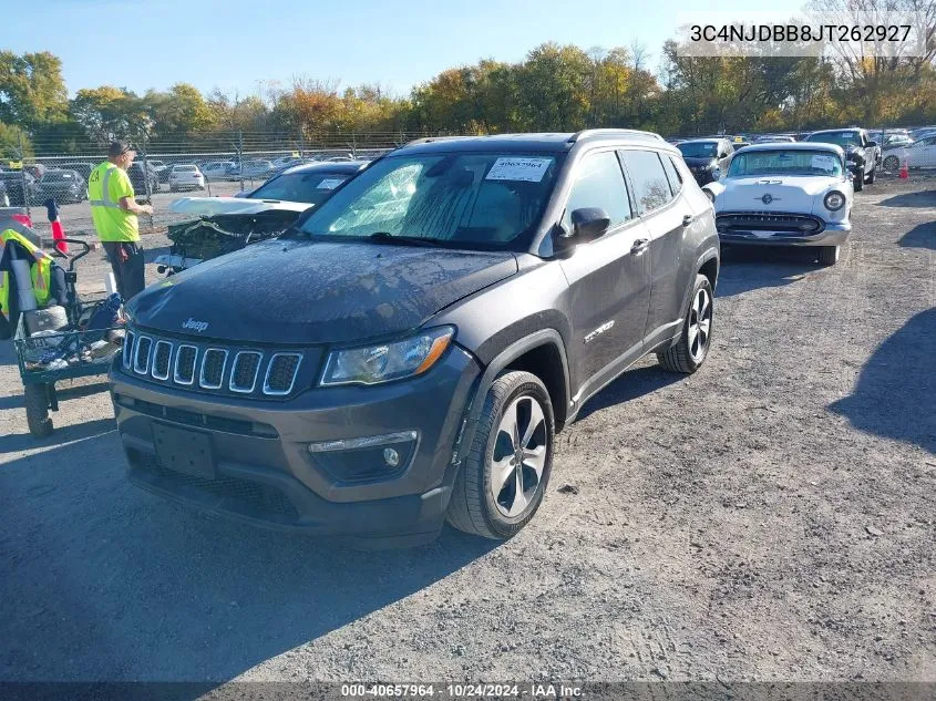 2018 Jeep Compass Latitude 4X4 VIN: 3C4NJDBB8JT262927 Lot: 40657964