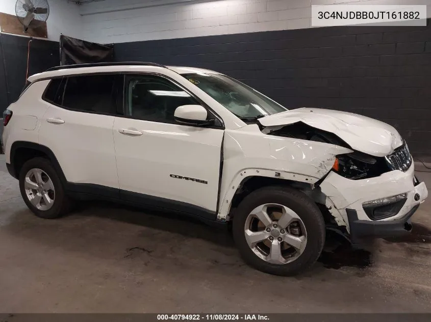 2018 Jeep Compass Latitude 4X4 VIN: 3C4NJDBB0JT161882 Lot: 40794922