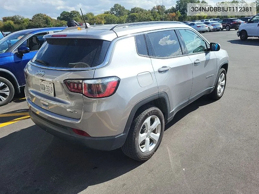 2018 Jeep Compass Latitude VIN: 3C4NJDBB8JT112381 Lot: 40832550