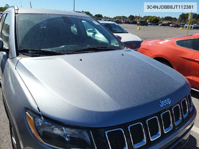 2018 Jeep Compass Latitude VIN: 3C4NJDBB8JT112381 Lot: 40832550