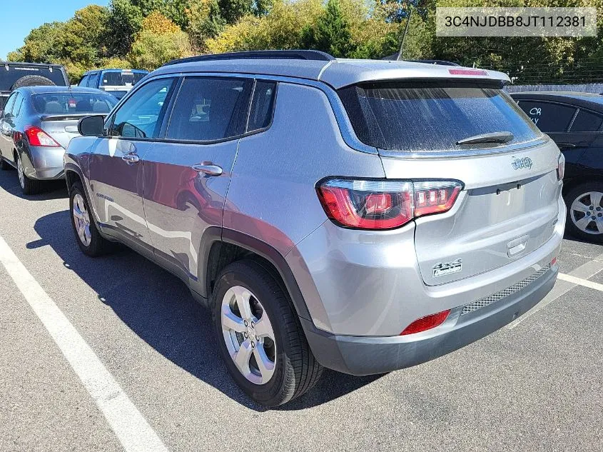 2018 Jeep Compass Latitude VIN: 3C4NJDBB8JT112381 Lot: 40832550