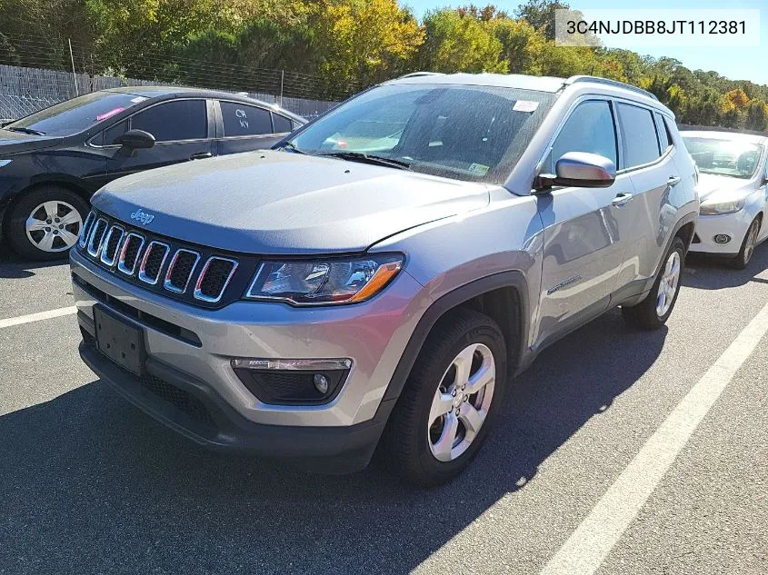 2018 Jeep Compass Latitude VIN: 3C4NJDBB8JT112381 Lot: 40832550