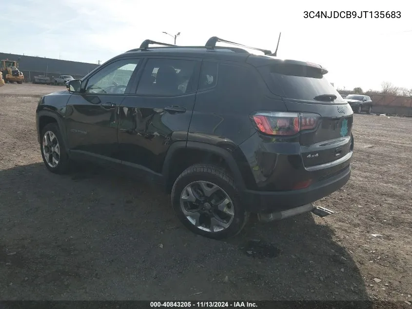 3C4NJDCB9JT135683 2018 Jeep Compass Limited 4X4