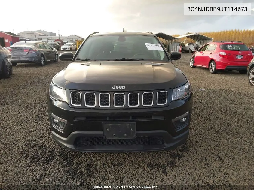 2018 Jeep Compass Latitude 4X4 VIN: 3C4NJDBB9JT114673 Lot: 40861592