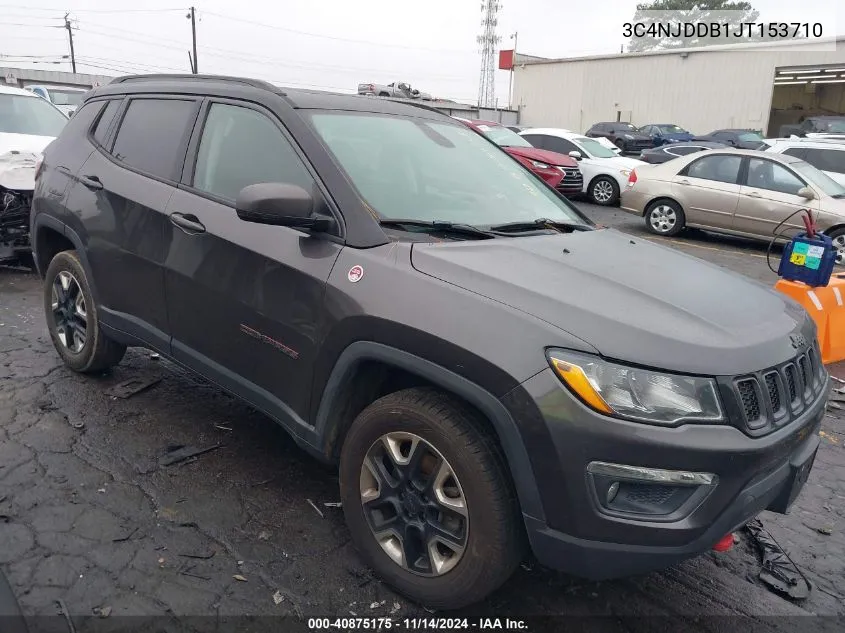 2018 Jeep Compass Trailhawk 4X4 VIN: 3C4NJDDB1JT153710 Lot: 40875175