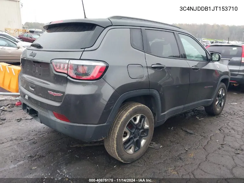 2018 Jeep Compass Trailhawk 4X4 VIN: 3C4NJDDB1JT153710 Lot: 40875175